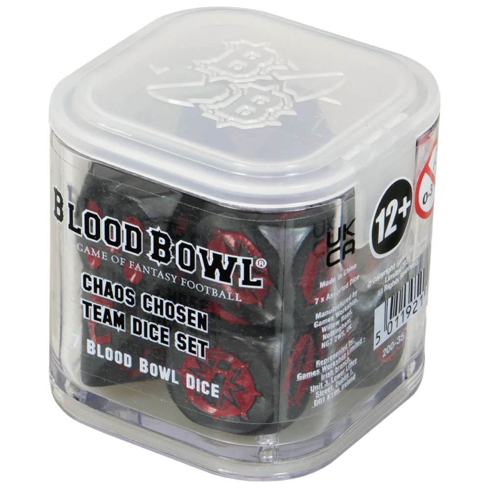 Blood Bowl Chaos Chosen Team Dice Set Купить настольную игру в